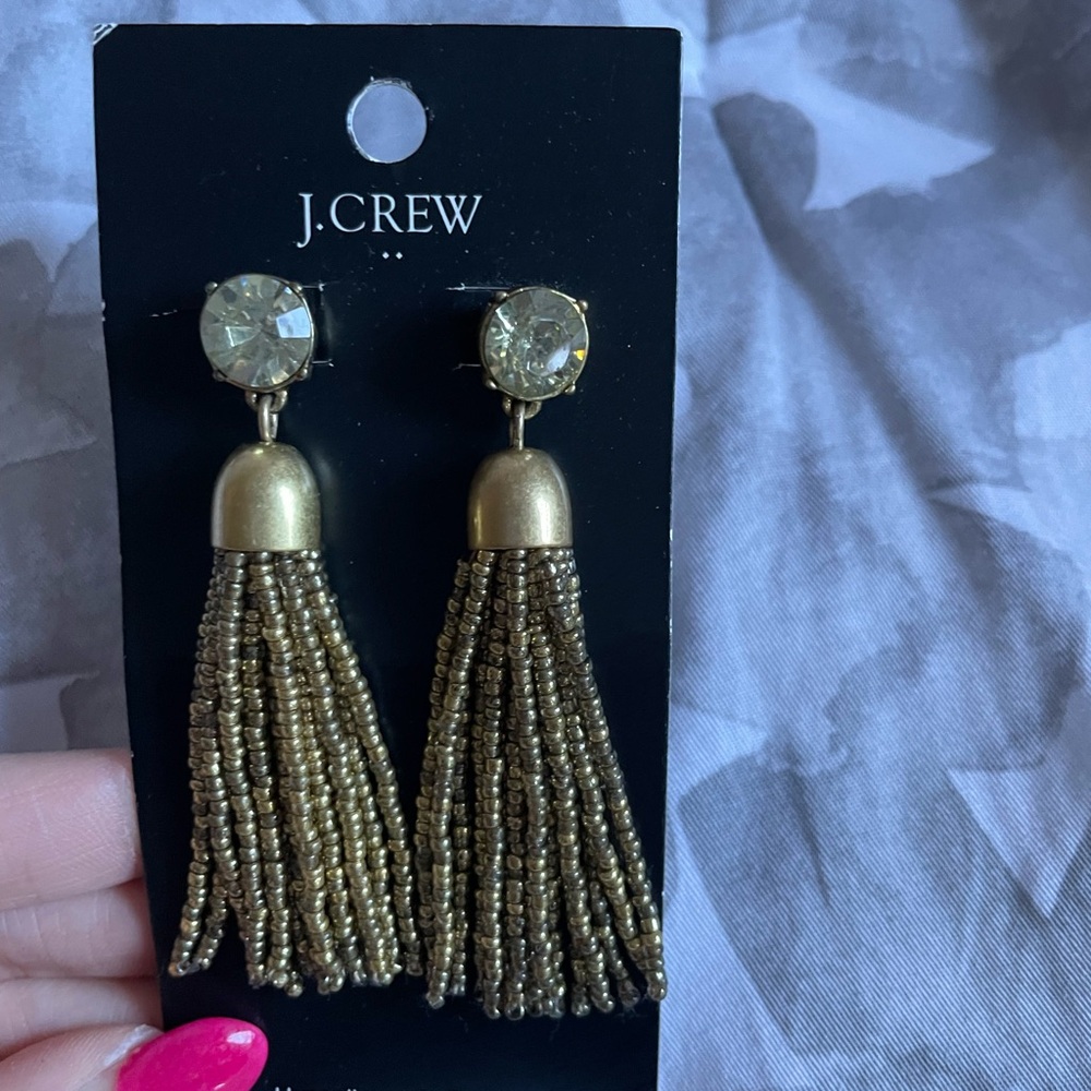 J.Crew Beaded Earrings